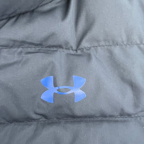 Under Armour Boys' Pronto Lightweight Puffer Jacket Midnight Navy Size 2T NWT - Picture 8 of 9